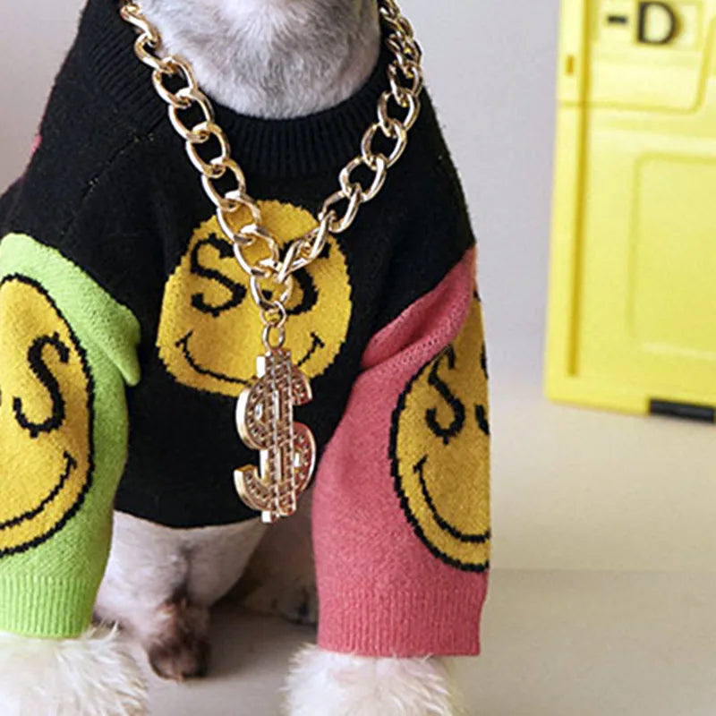 Luxury Dog Gold Necklace