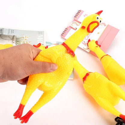 Funny Screaming Chicken Chew Toy