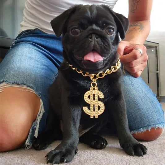 Luxury Dog Gold Necklace