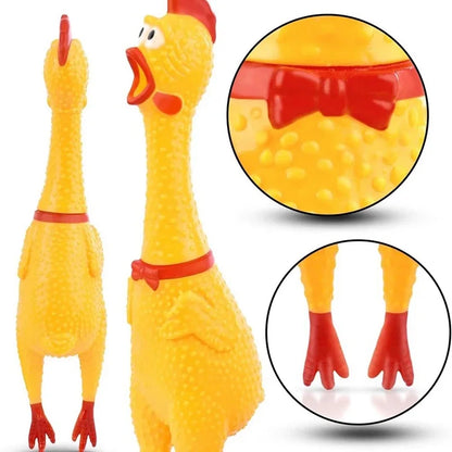 Funny Screaming Chicken Chew Toy