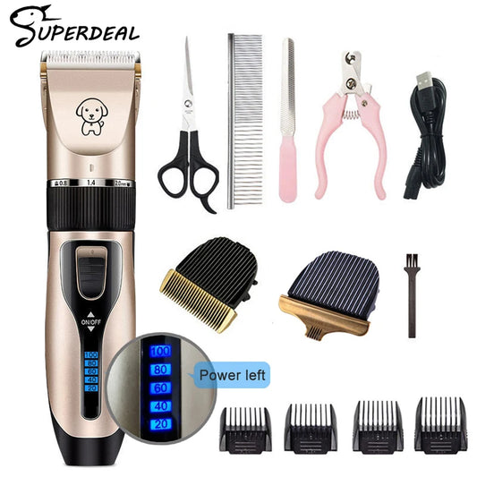 Pet Clipper Grooming Set