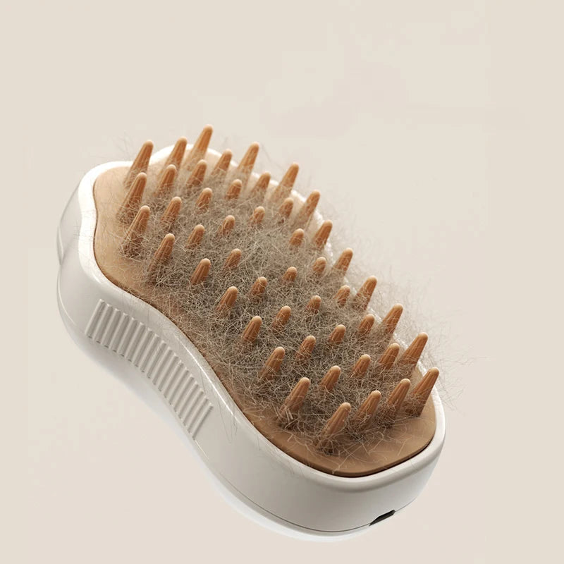 3-in-1 Electric Pet Grooming Brush with Spray